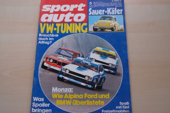 Deckblatt Sport Auto (05/1973)